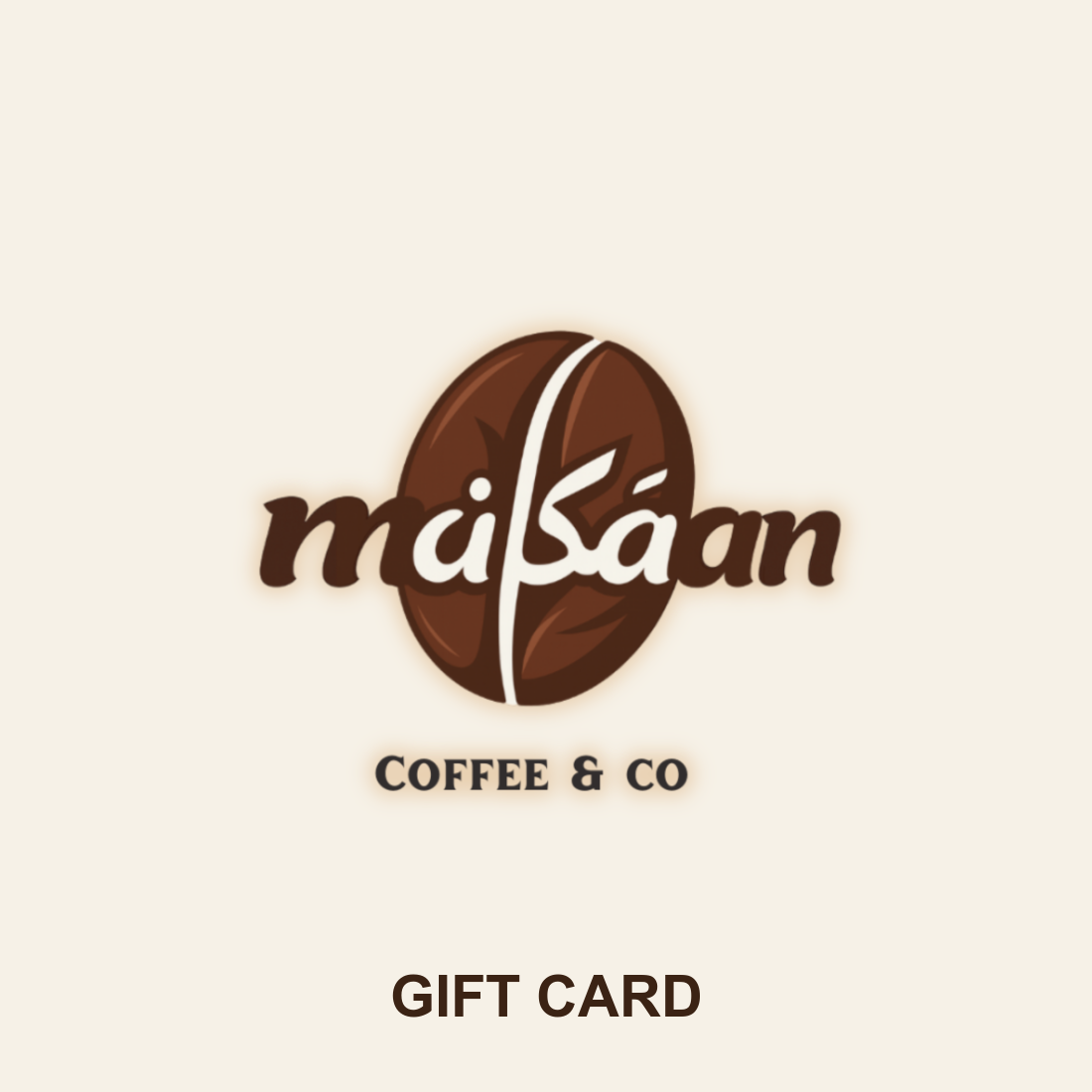 Makaan Coffee & Co digital gift card